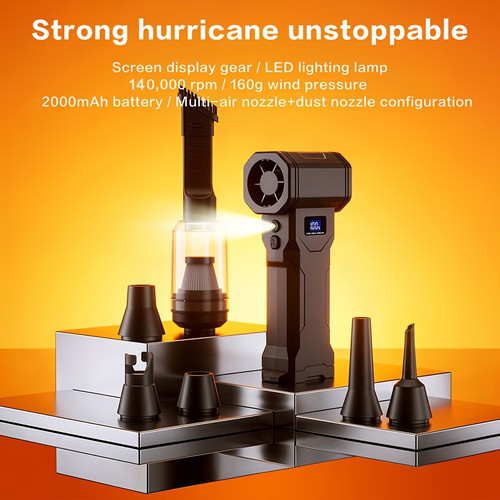 Cordless violent turbo fan - cordless,