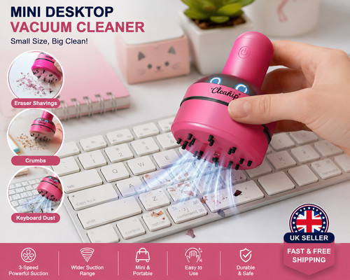 Mini desktop vacuum - mini, cleaner